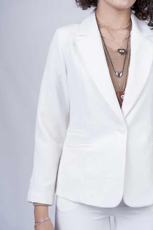 Blazer Clásico Tipo Sastre