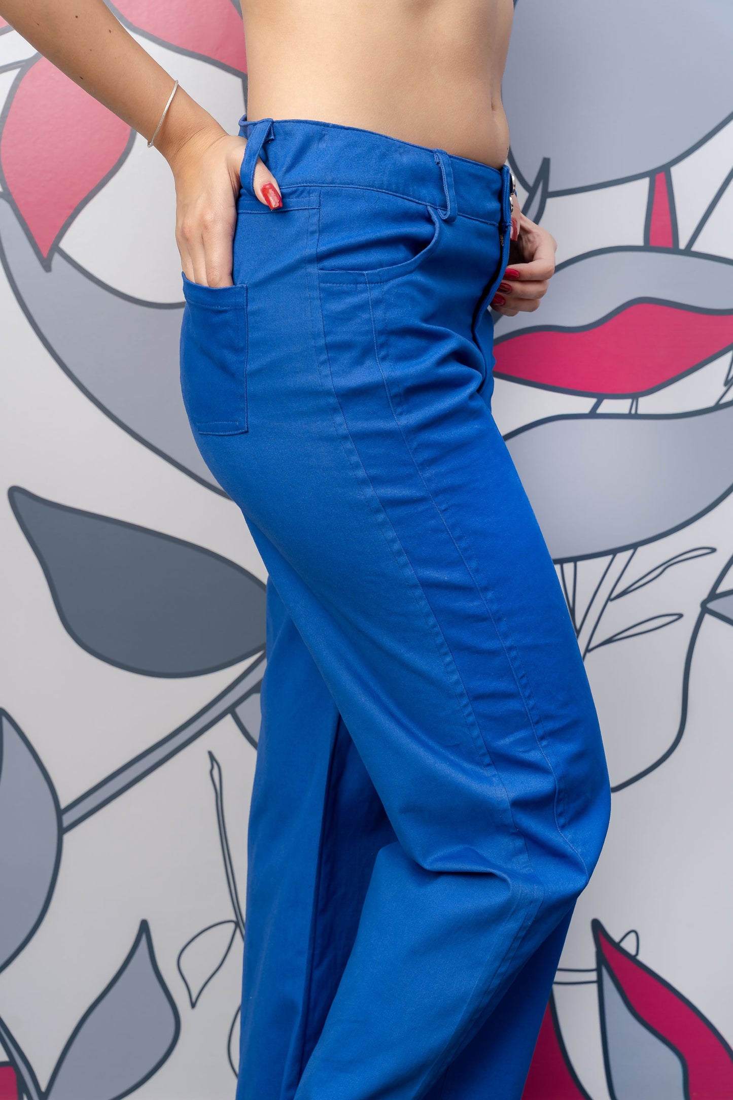 Pantalon Casual Bota Amplia