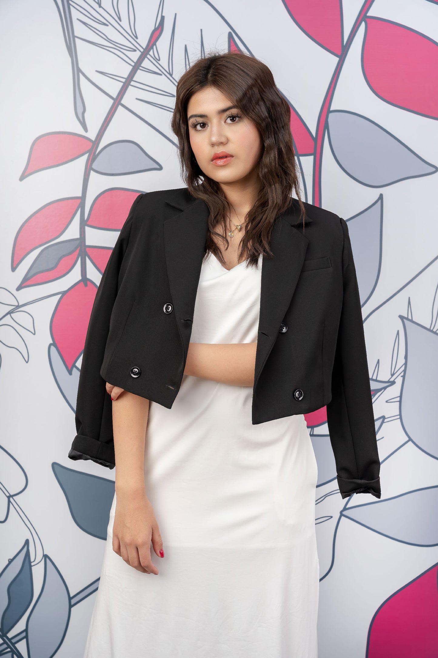 Blazer Corto Oversized