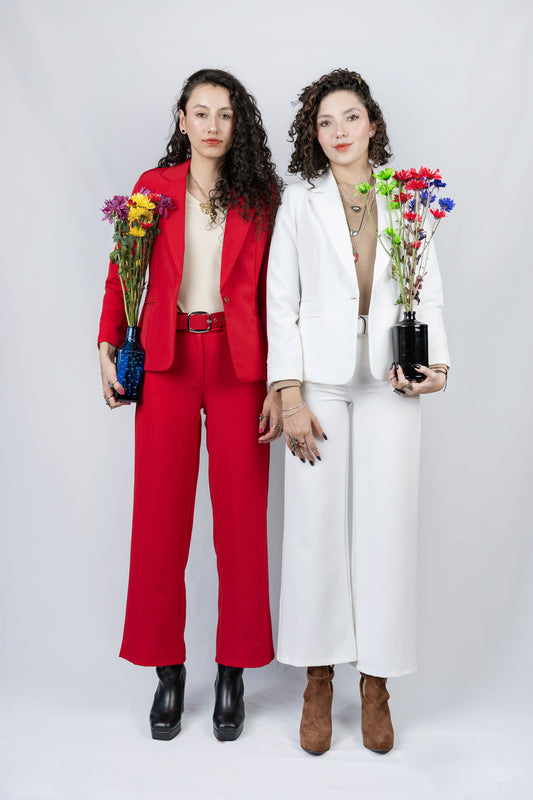 Pantalón Pata de Elefante con Cinturón