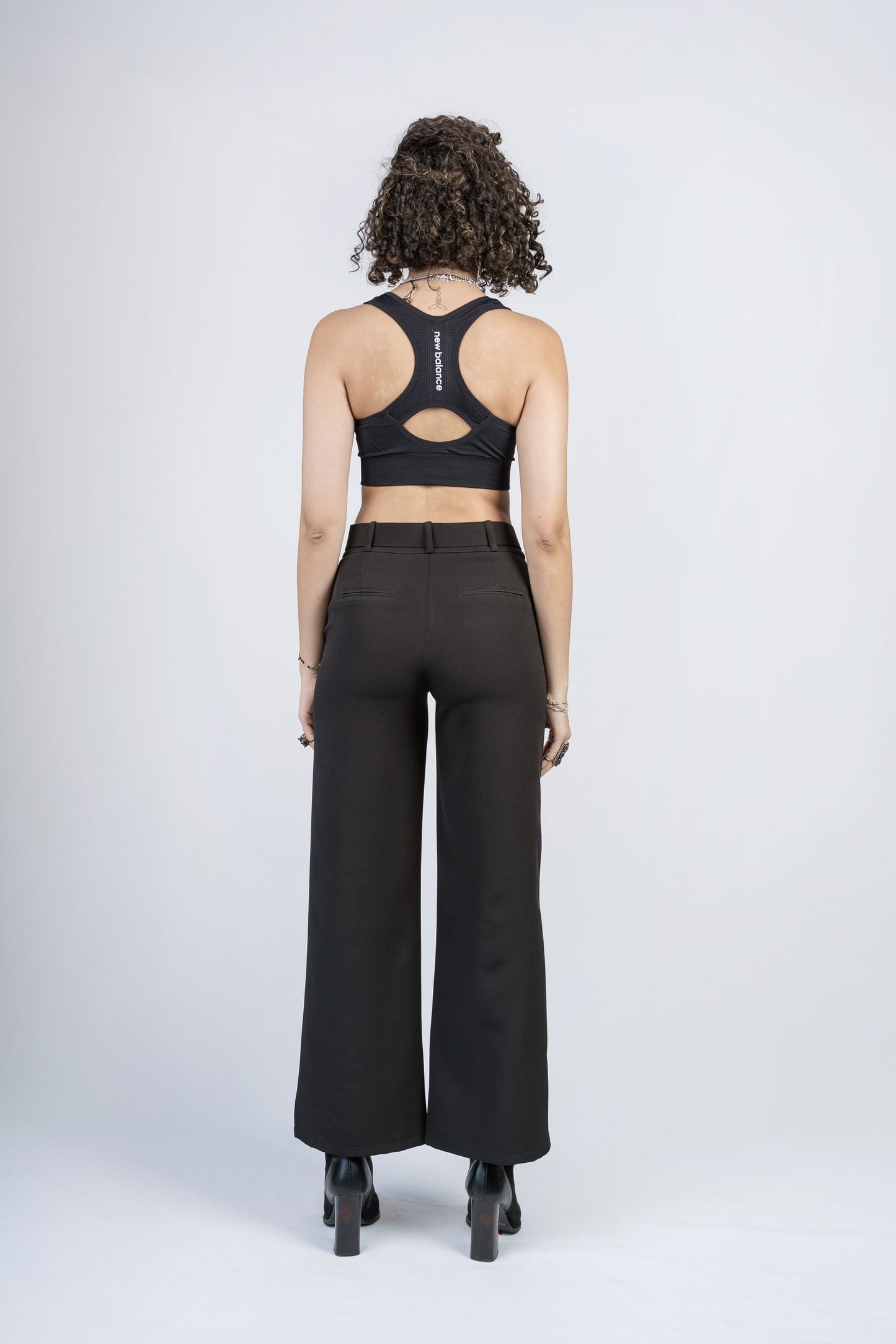 Pantalón Pata de Elefante con Cinturón